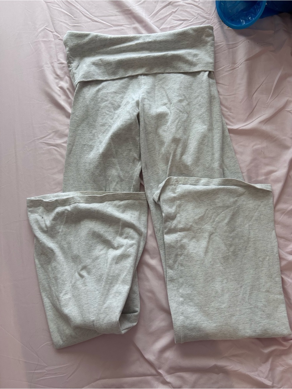 Brandy Melville wide leg fold over pants